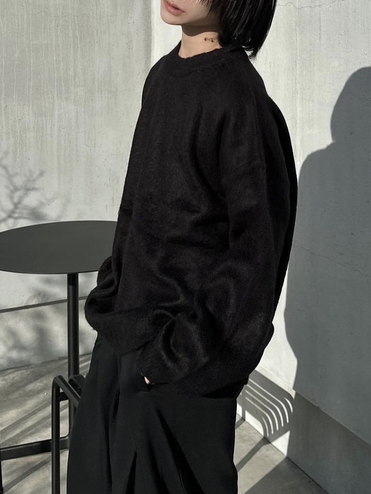 受注制【LUV CODE】oversized mohair knit (3color)