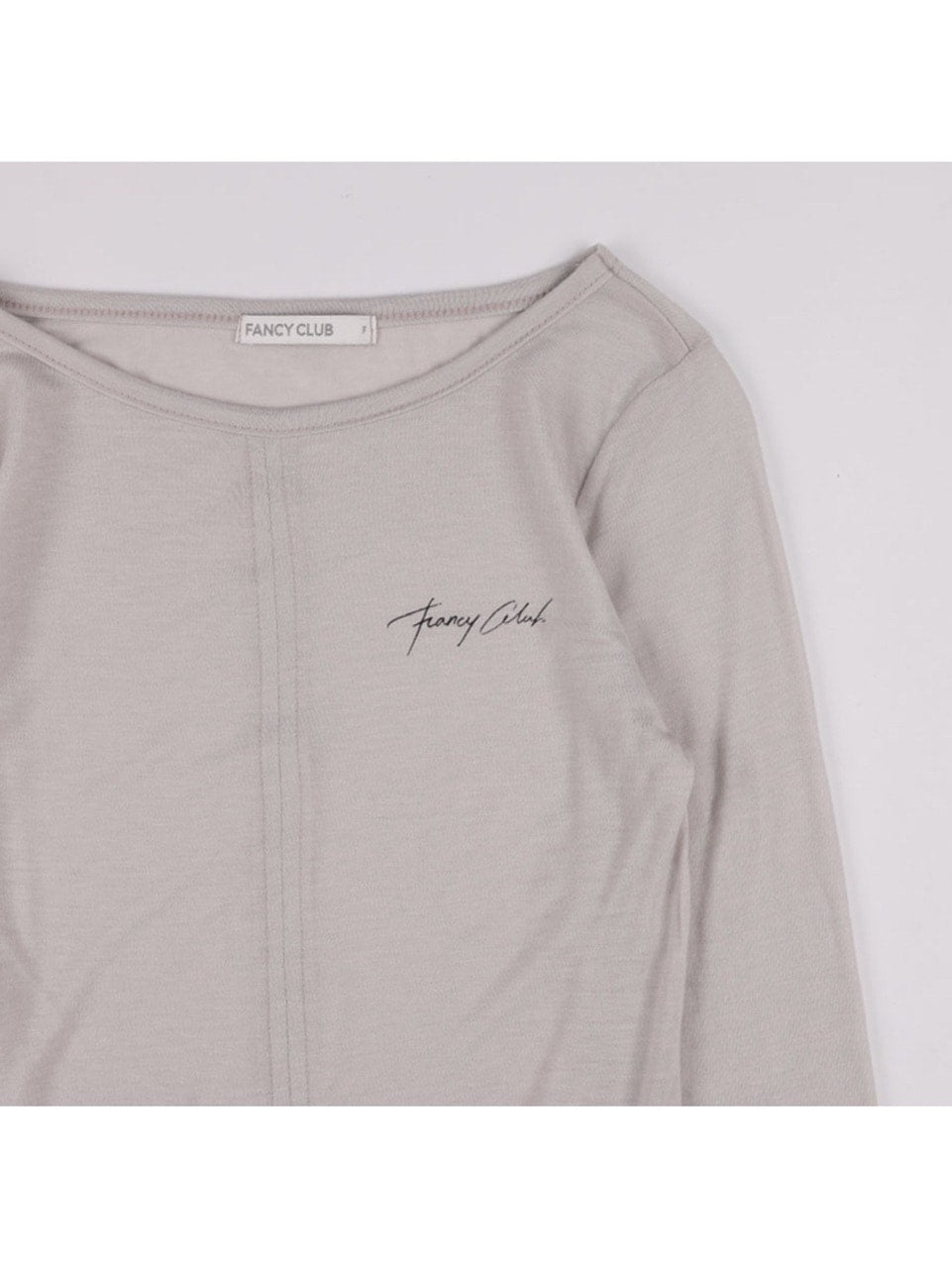 【FANCY CLUB】3-WAY BUTTON LAYERED LONG SLEEVE / 【ファンシークラブ】ボタンベストレイヤード長袖Tシャツ