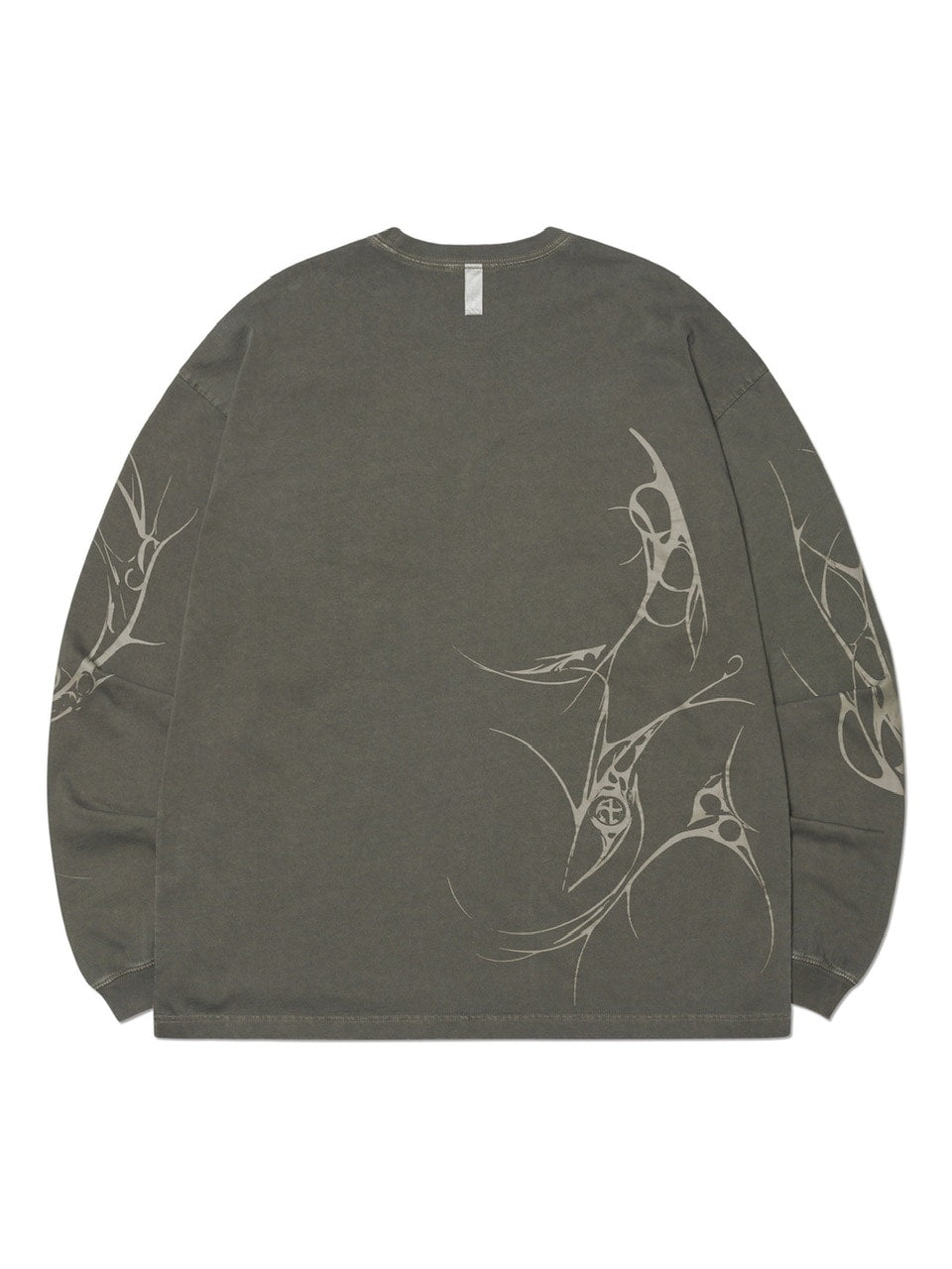 【NOMANUAL】M.P GRAPHIC LONG SLEEVE TEE / 【ノーマニュアル】グラフィックプリント長袖Tシャツ