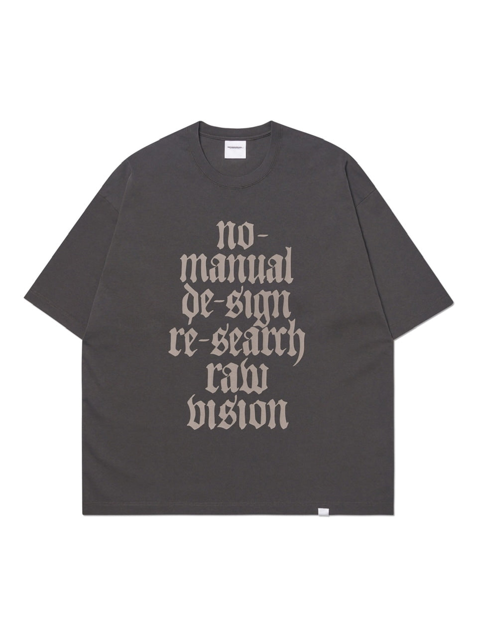 【NOMANUAL】RAW VISION T-SHIRT