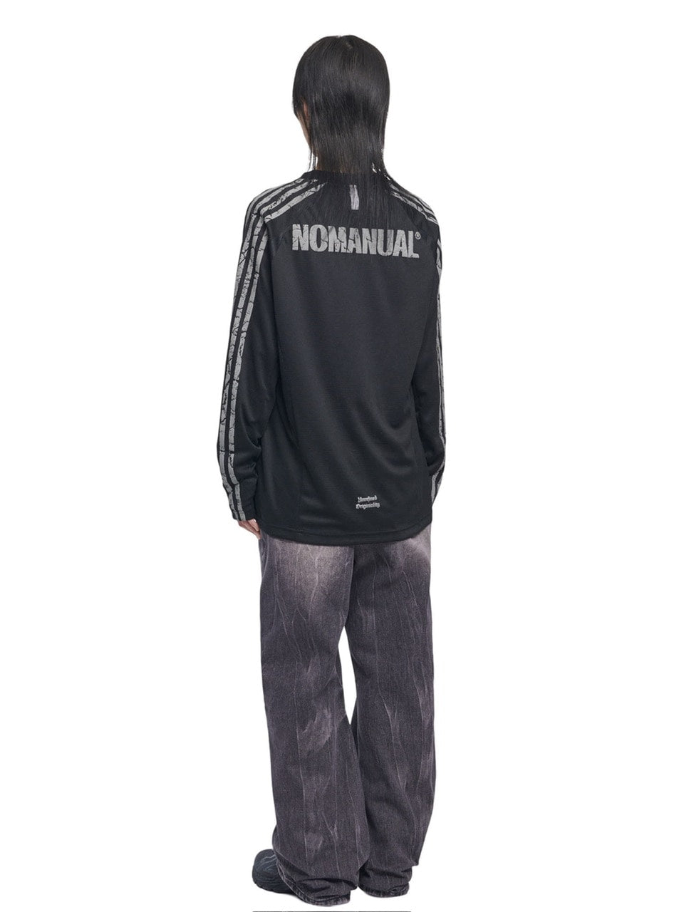 【NOMANUAL】SEMI FLARE DENIM PANTS / 【ノーマニュアル】セミフレアデニムパンツ