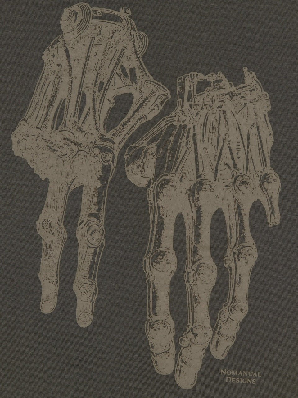 【NOMANUAL】ROBOTIC HAND NM T-SHIRT