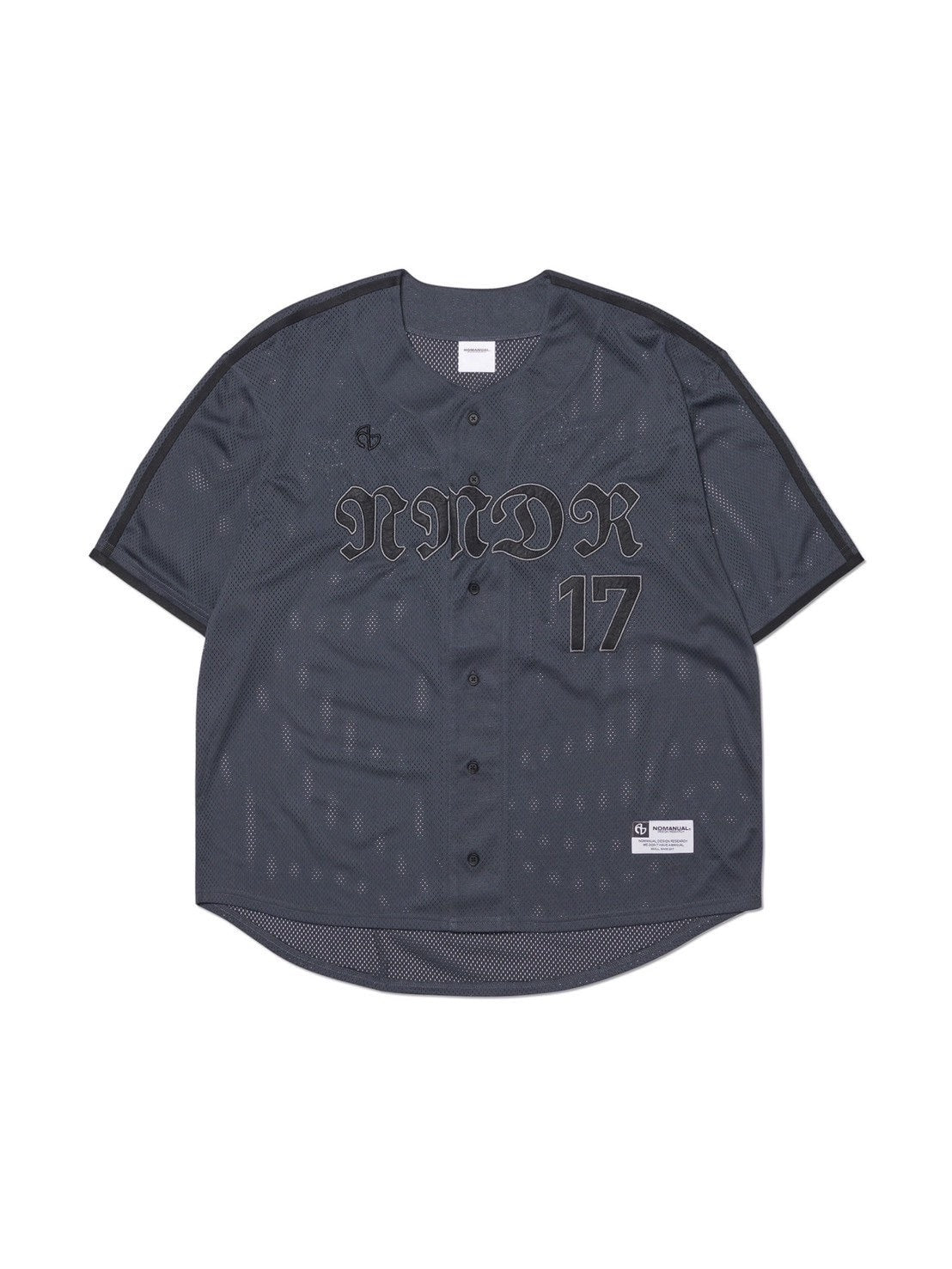 【NOMANUAL】SMOKE BALL MESH JERSEY