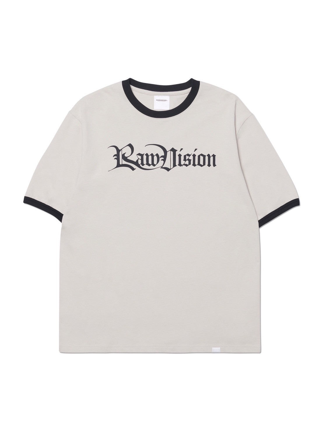 【NOMANUAL】RAW VISION RINGER T-SHIRT