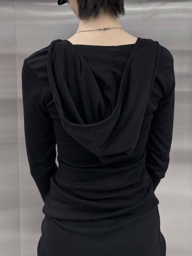 受注制【nmtc +】hooded long sleeve (2color)