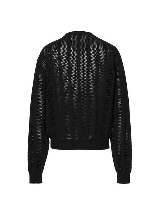【DNSR】Meshed Crop Knit