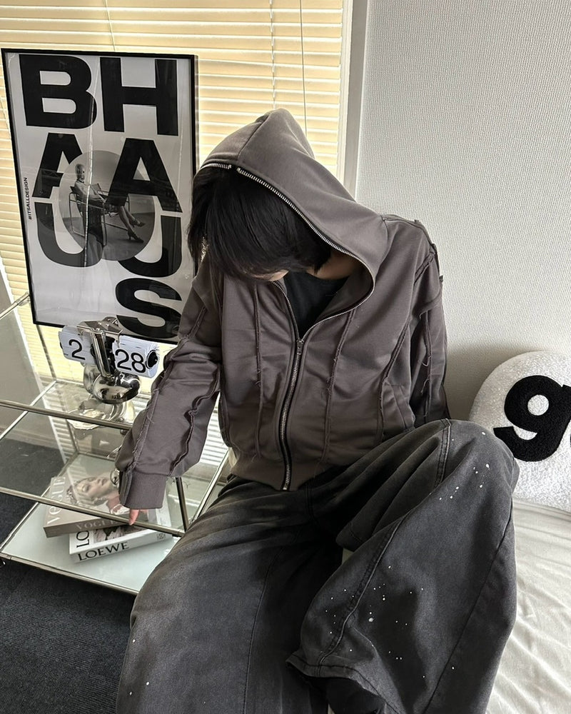 【LUV CODE】full zip up hoodie