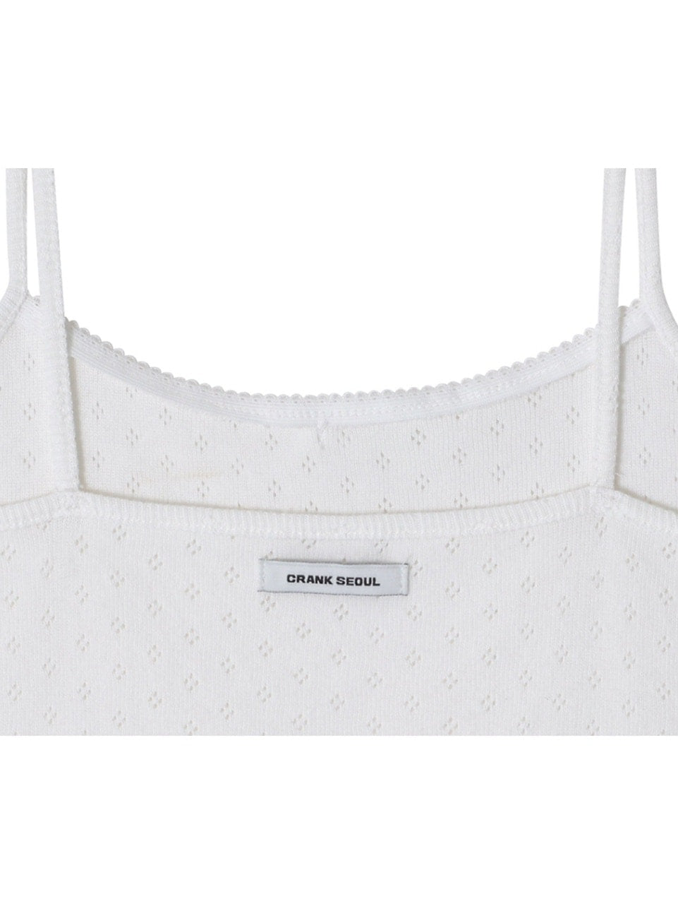 【CRANK】LACE EYELET SLEEVELESS