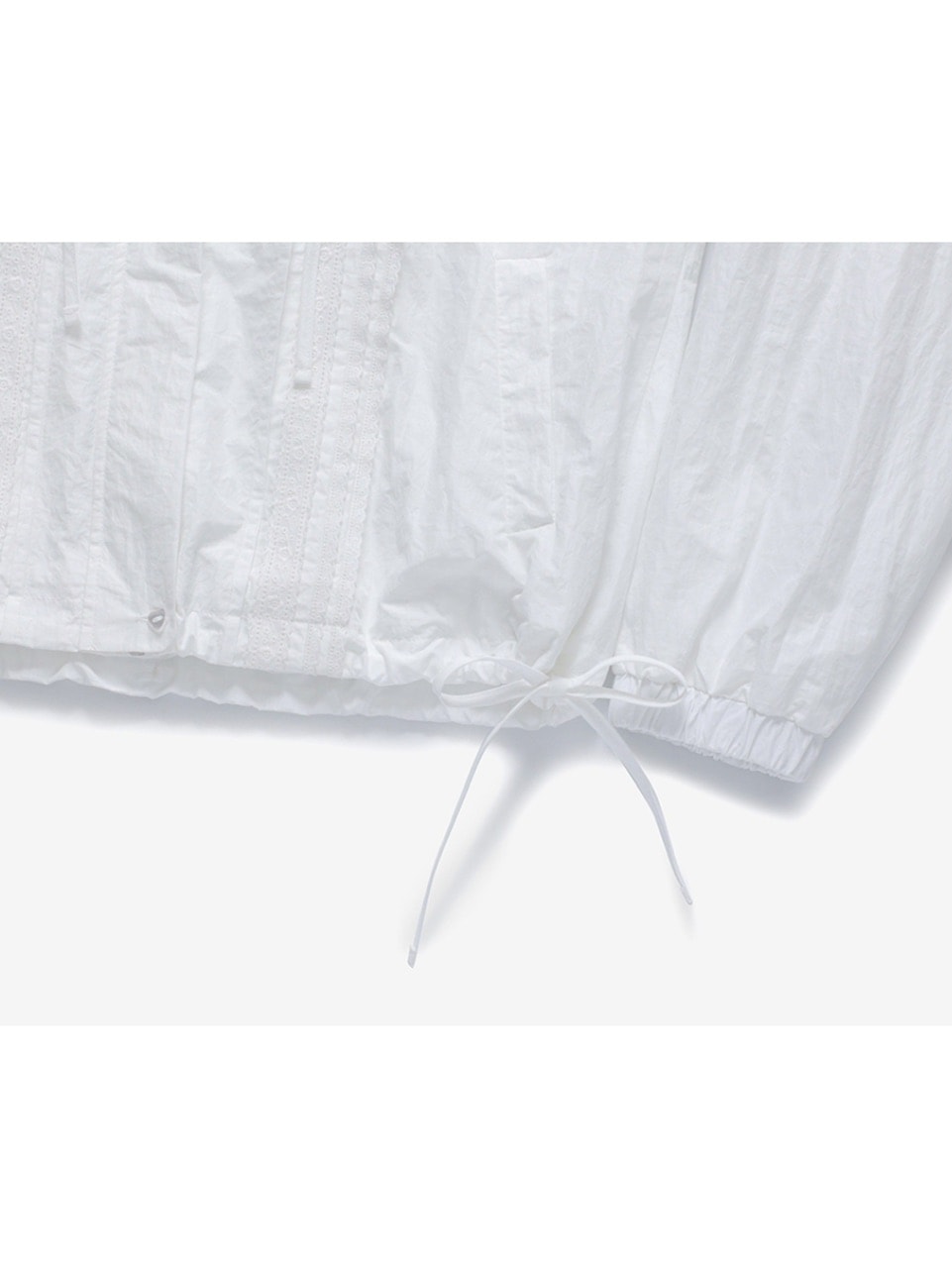 【CRANK】PINTUCK LACE WINDBREAKER