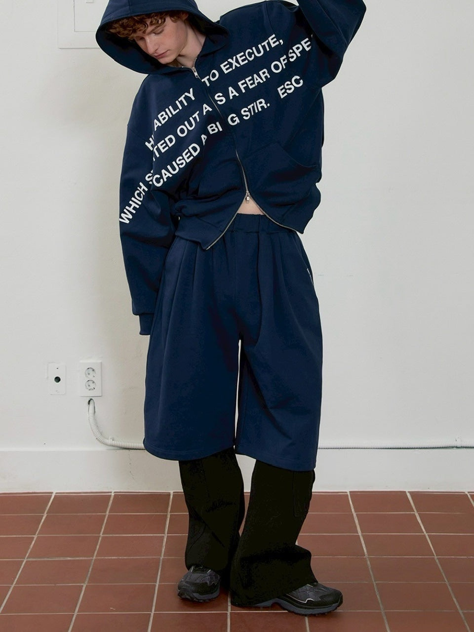 【ESC STUDIO】training bermuda pants