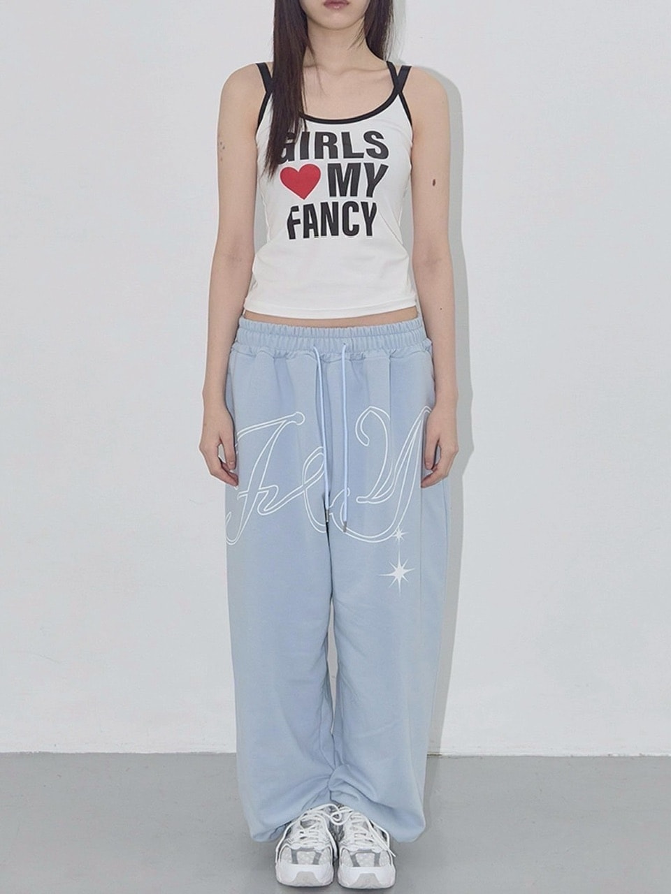 【FANCY CLUB】GIRLS MY FANCY SLEEVELESS / 【ファンシークラブ】プリントキャミソール