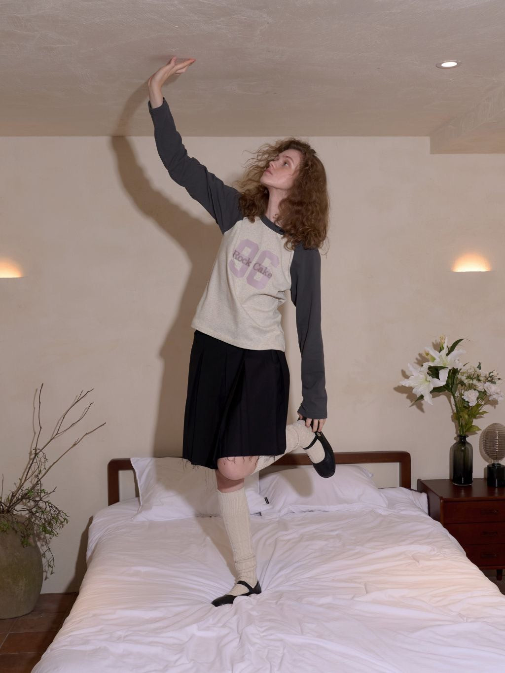 【ROCK CAKE】96 Raglan Long Sleeve