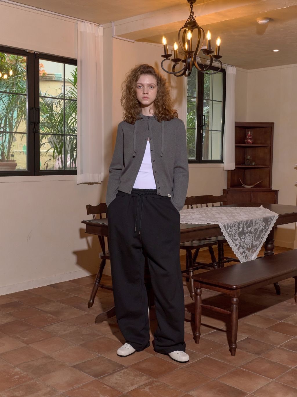 【ROCK CAKE】96 Applique 2way Jogger