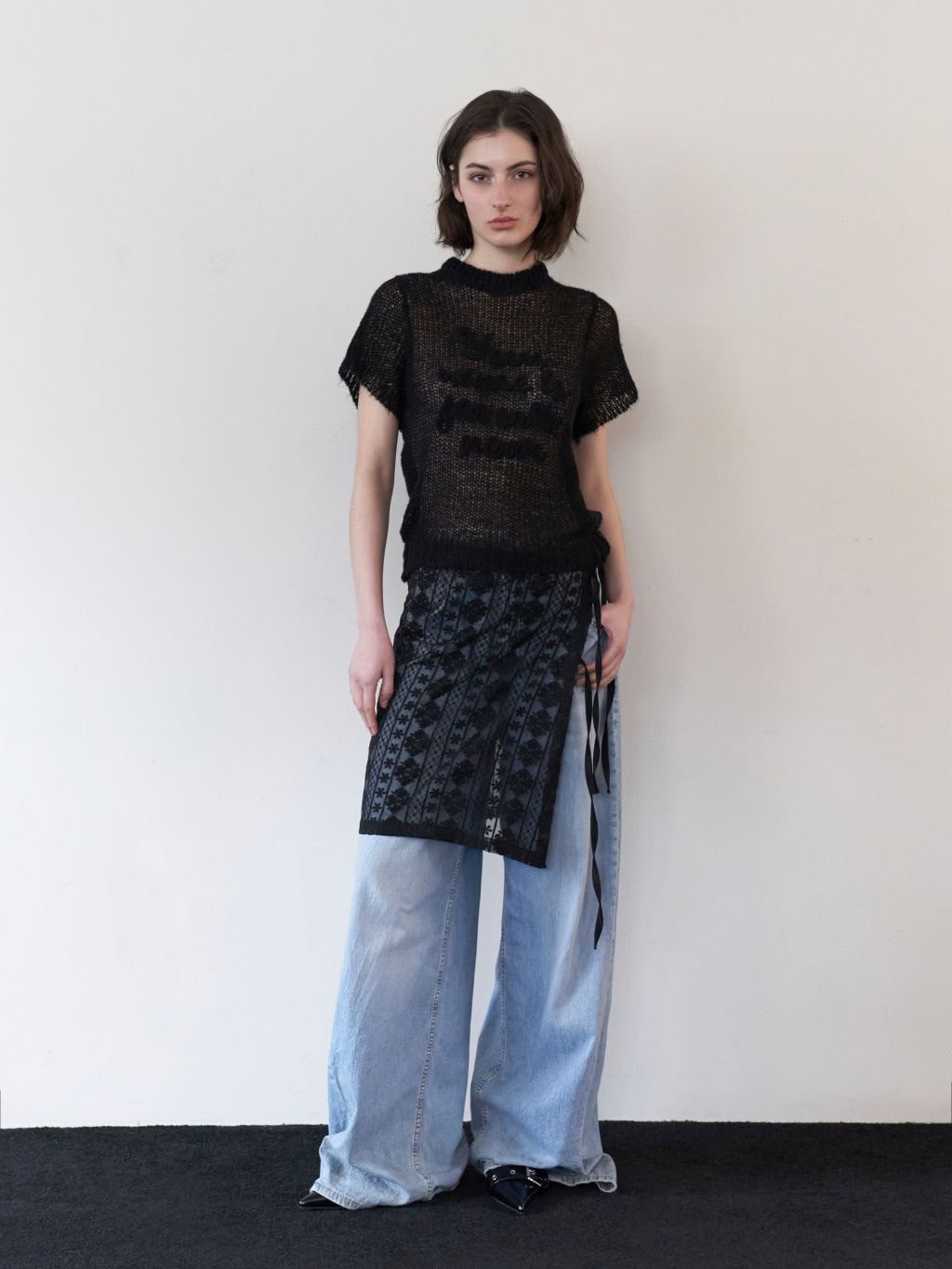 【ROCK CAKE】Layered Lace Skirt