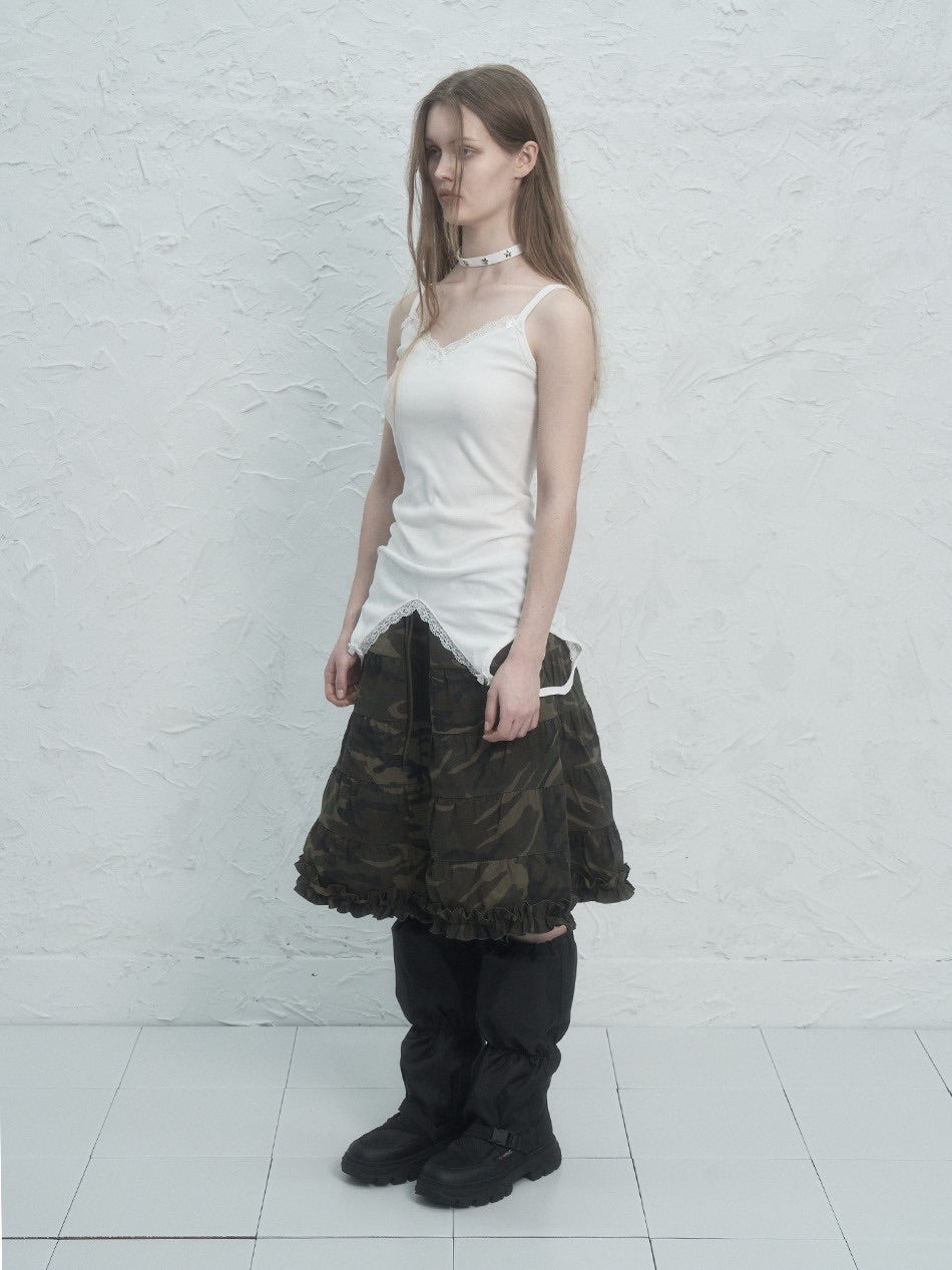 【SETUP‐EXE】LACE UP DOWN SLEEVELESS