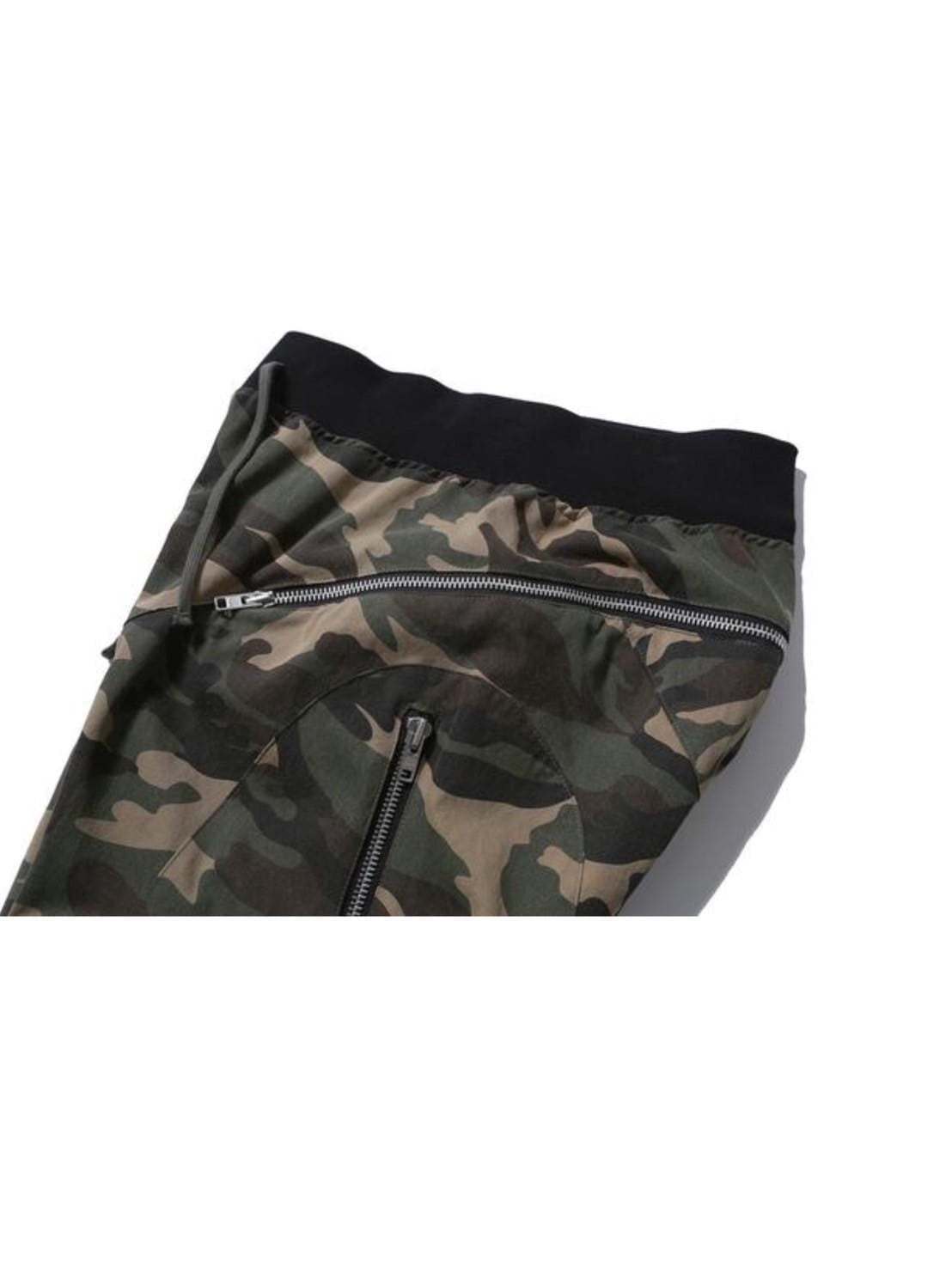 【roaringrad】ZIPPER SAGGING PANTS CAMOUFLAGE