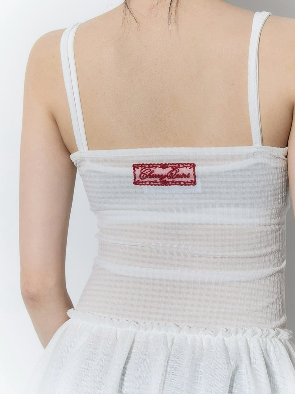 【CHERRYQUIRI】frill layered sleevless / 【チェリーキュリー】フリルレイヤードキャミソール