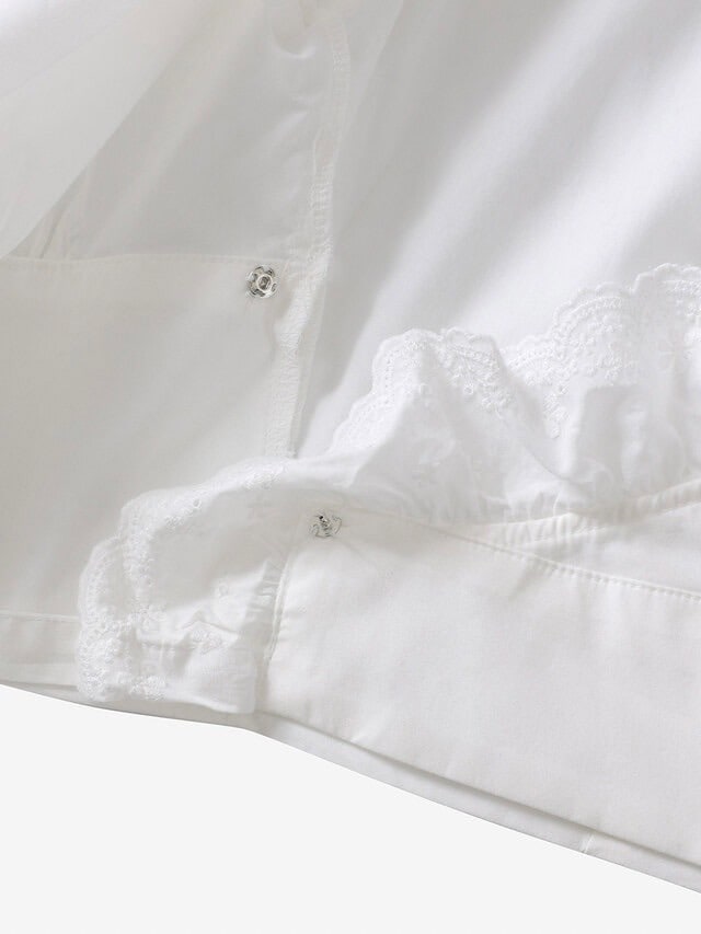 【NOTYOURROSE】Rosie wrap blouse