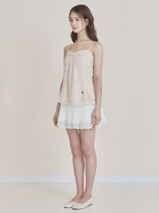 【NOTYOURROSE】Fairy chiffon top