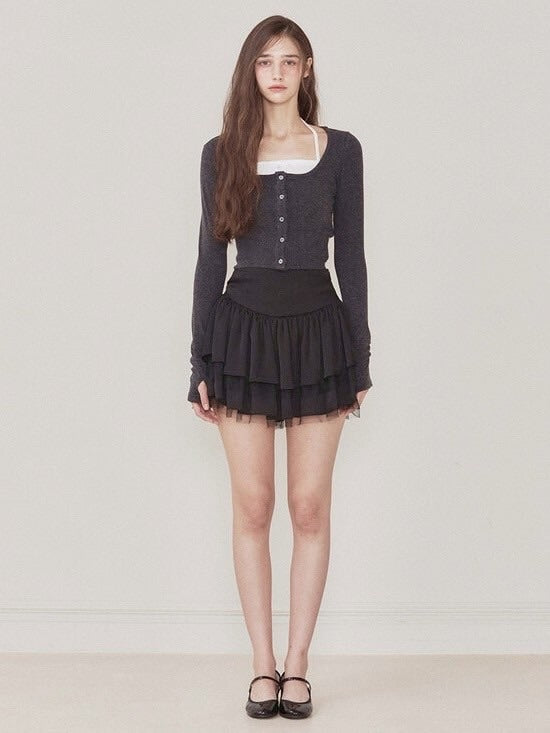 【NOTYOURROSE】Luna cardigan set