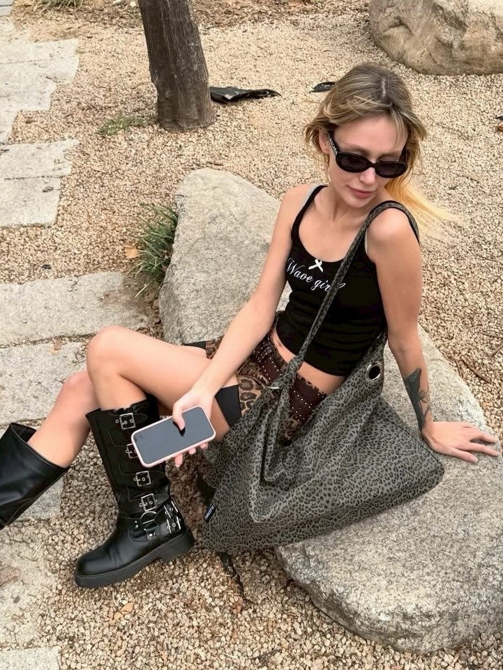 【BLACK PURPLE】Modi-Tying Echo bag