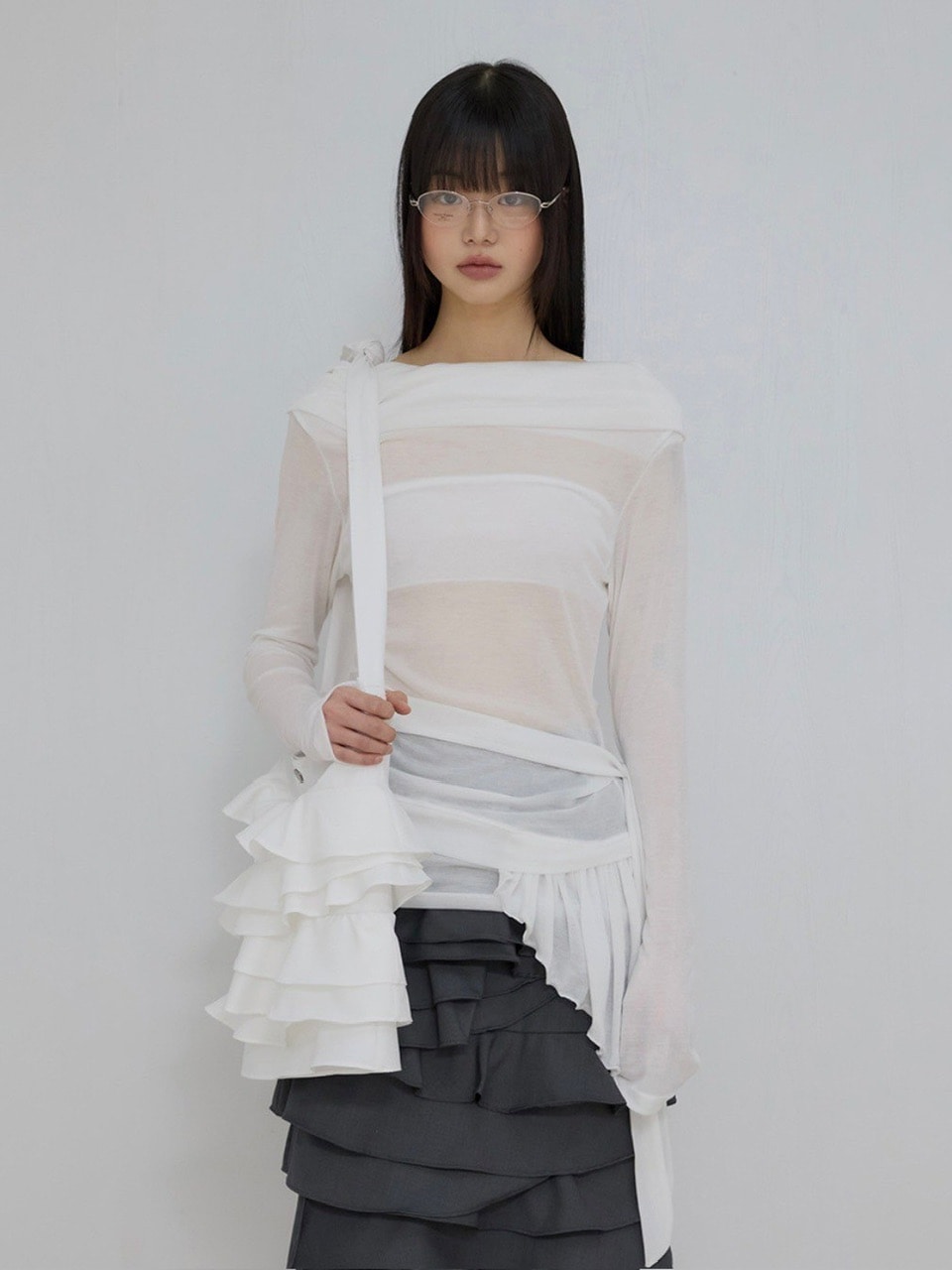 【FLAREUP】Faye Frill Long Sleeve