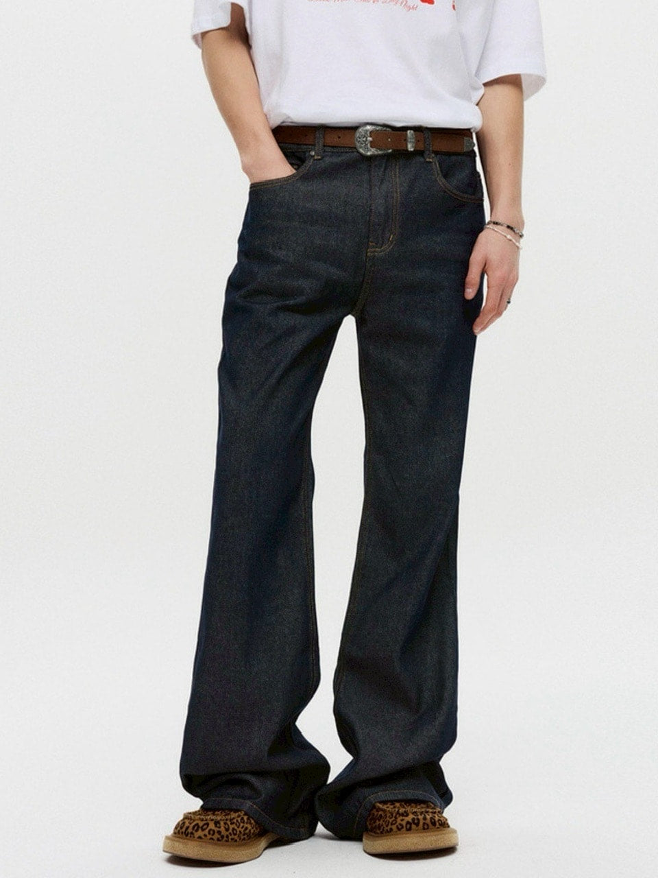 【DNSR】Signature Flare Denim Pants