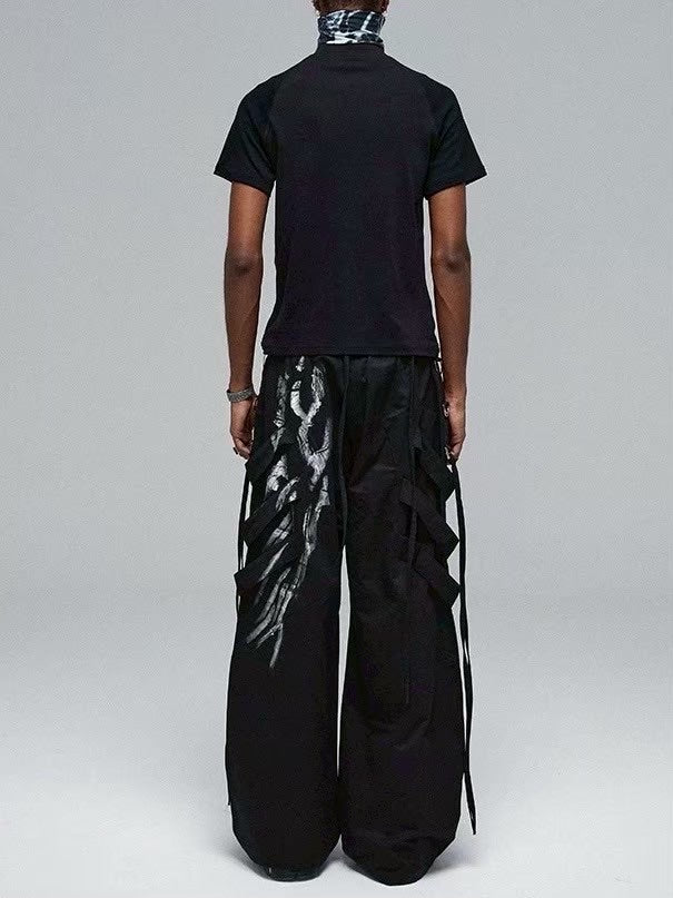 【DND4DES】RAVEN RAGLAN SLEEVE FITTED T