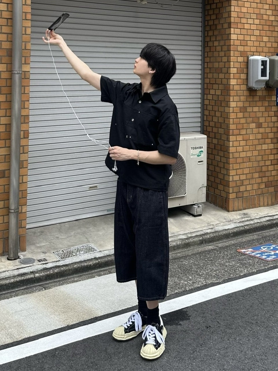 受注制【youll】rib cotton shirt jacket (2color)