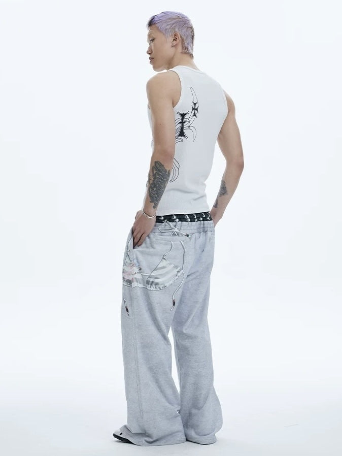 【DND4DES】BIKINI PRINTED SWEAT PANTS