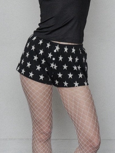 【SETUP‐EXE】STAR SHORT PANTS / 【セットアップエグゼ】スターショートパンツ