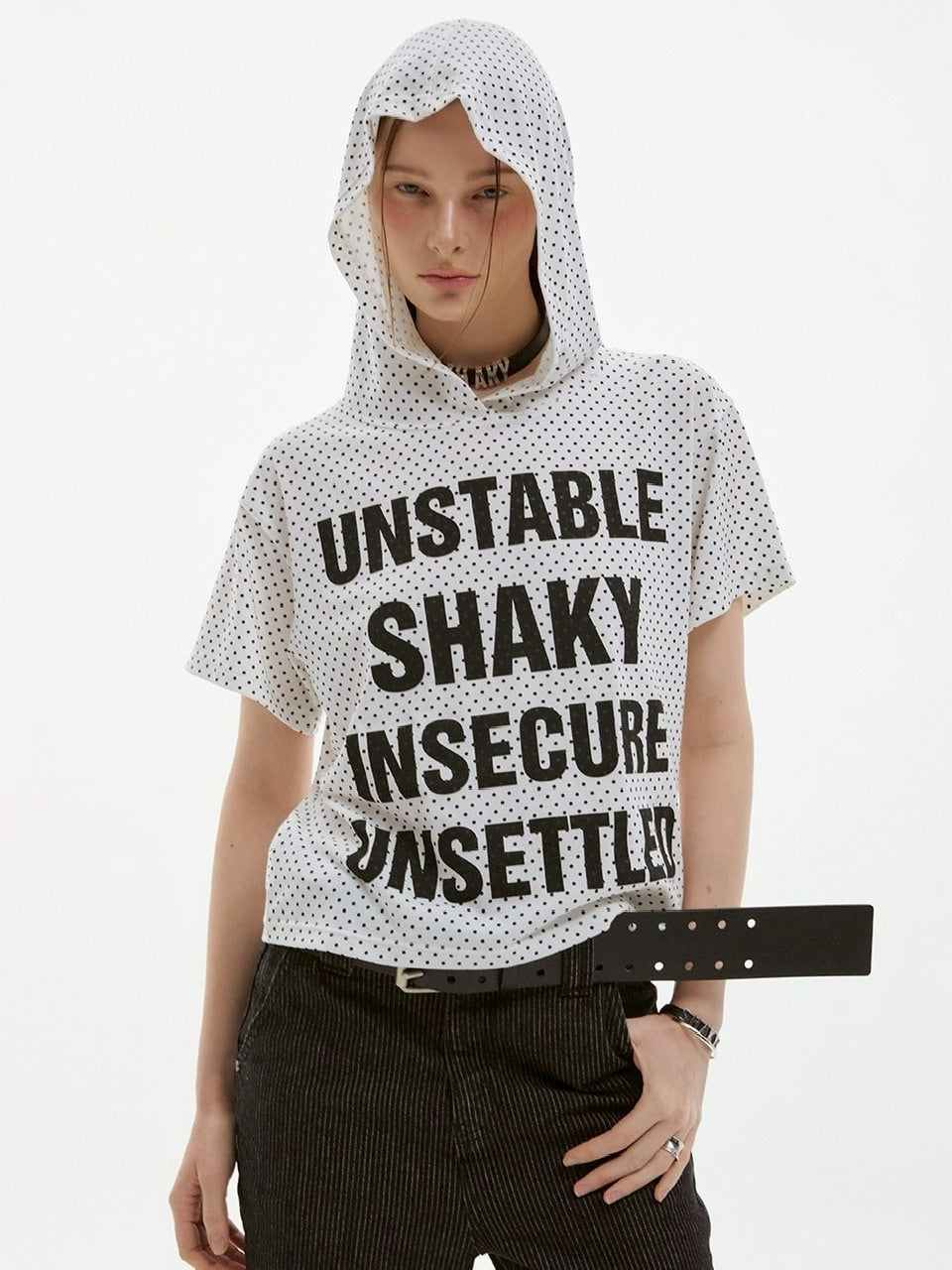 【ESC STUDIO】bulky leather belt/ 【イーエスシーステュディオ】バルキーレザーベルト