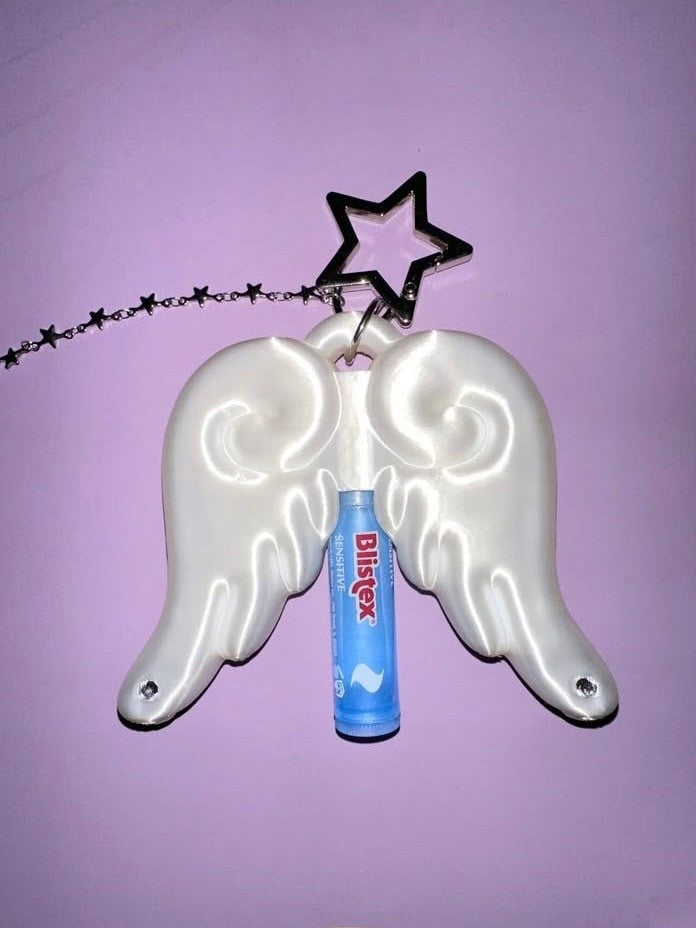 【EVERYTHINGS】CUPID'S WINGS / 【エブリシングス】キューピッドウィングリップケースキーリング