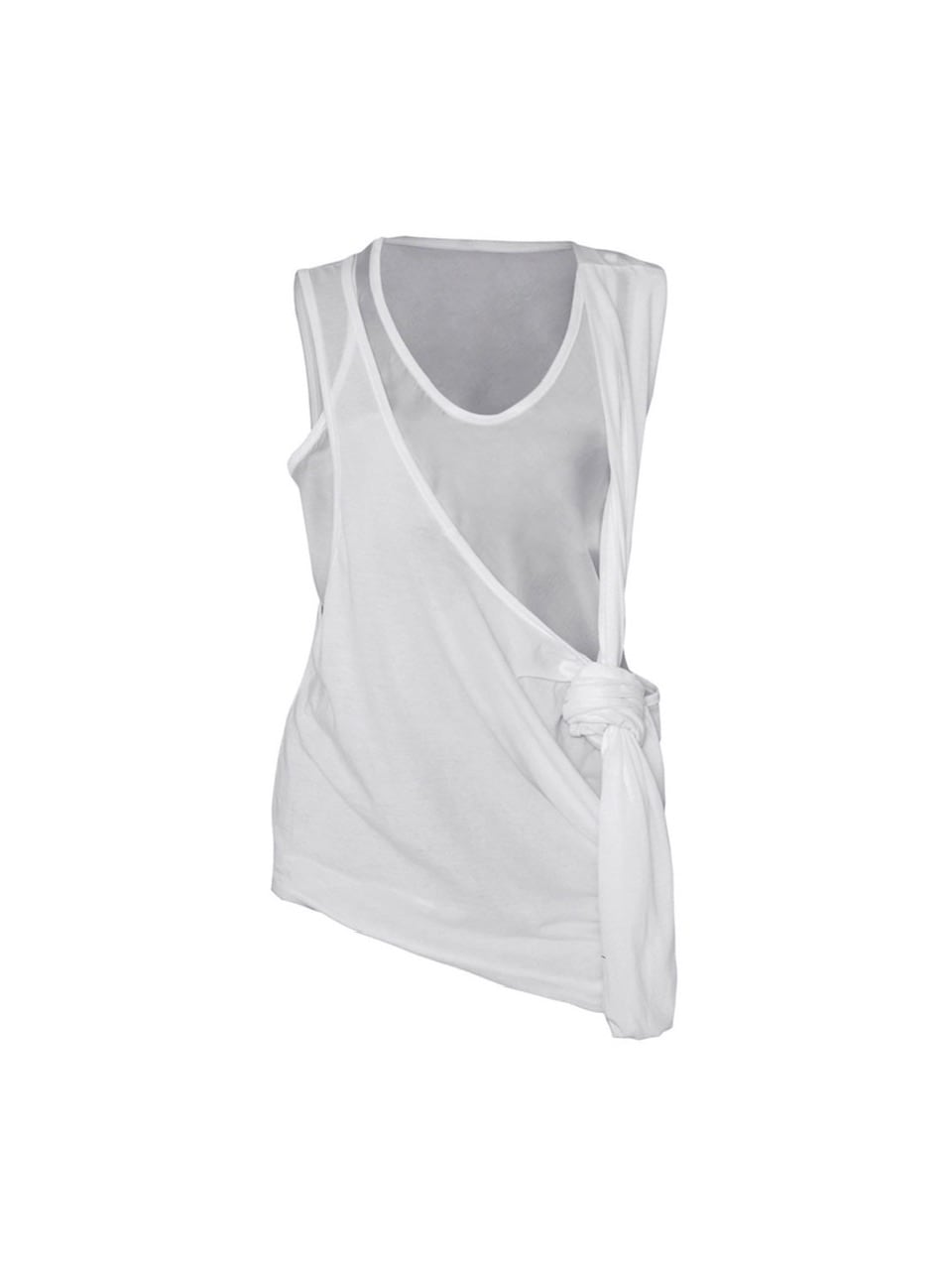 【FLAREUP】Asymmetrical Layered Sleeveless