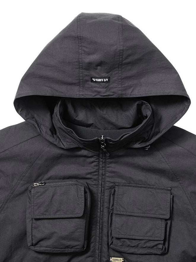 【AJOBYAJO】Cargo Nylon Short Jacket / 【アジョバイアジョ】カーゴナイロンショートジャケット