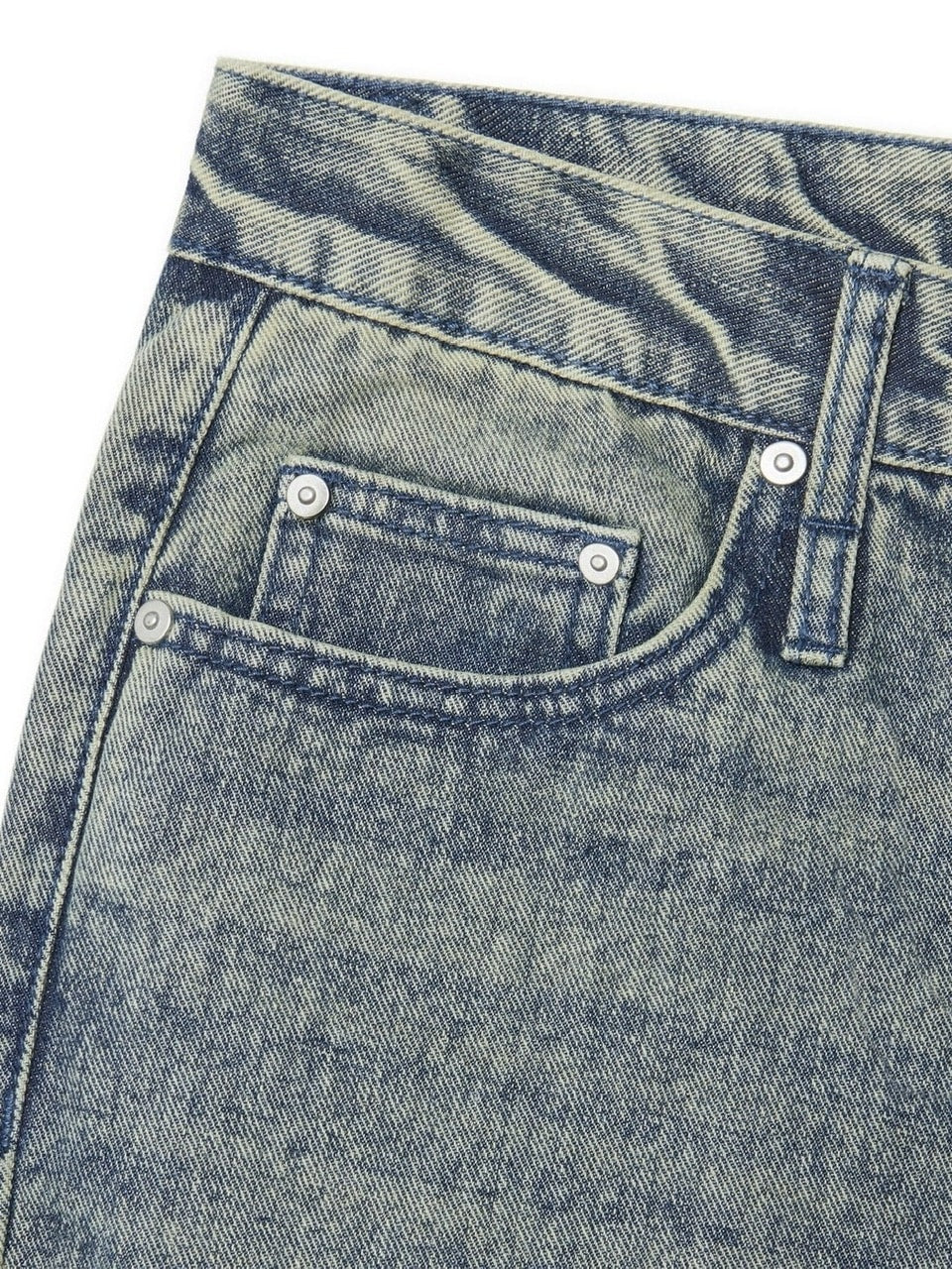 【NOMANUAL】SOFT FLARE DENIM PANTS