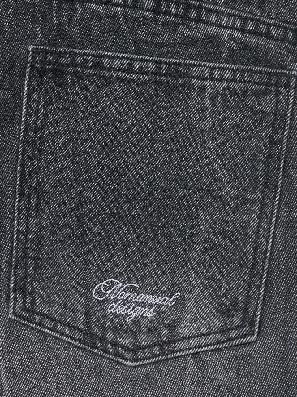 【NOMANUAL】 WASHED JUMBO DENIM PANTS