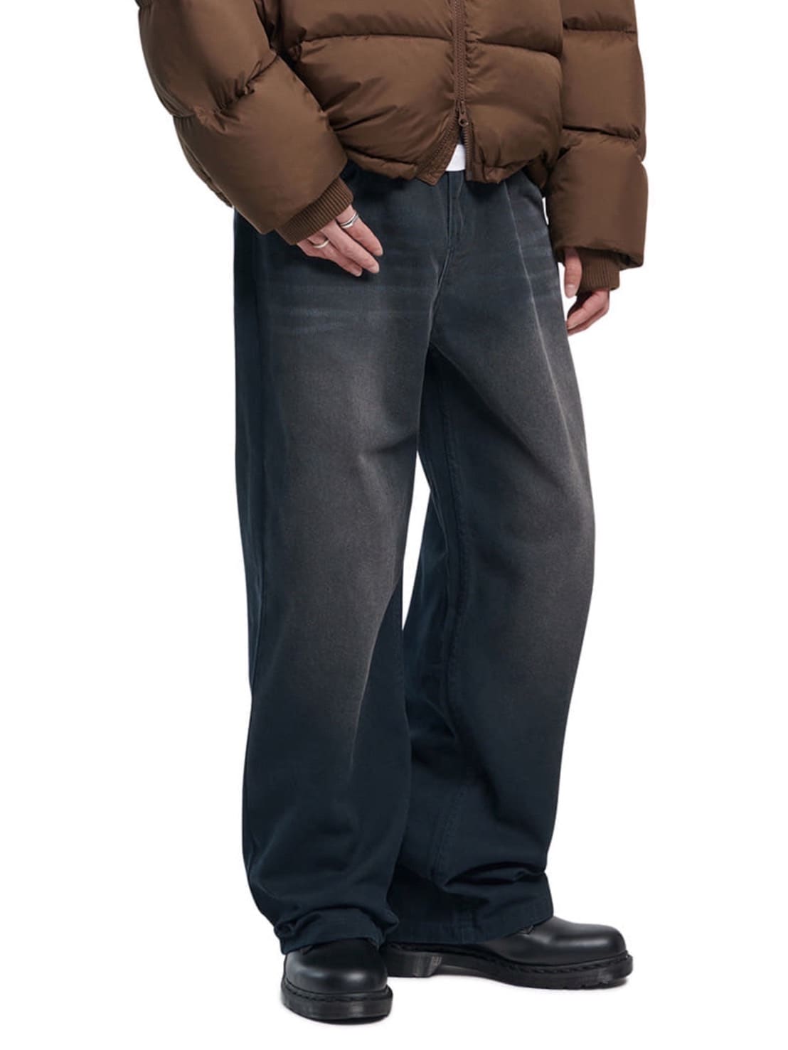 【NOMANUAL】ROOMY LOOSE WASH PANTS