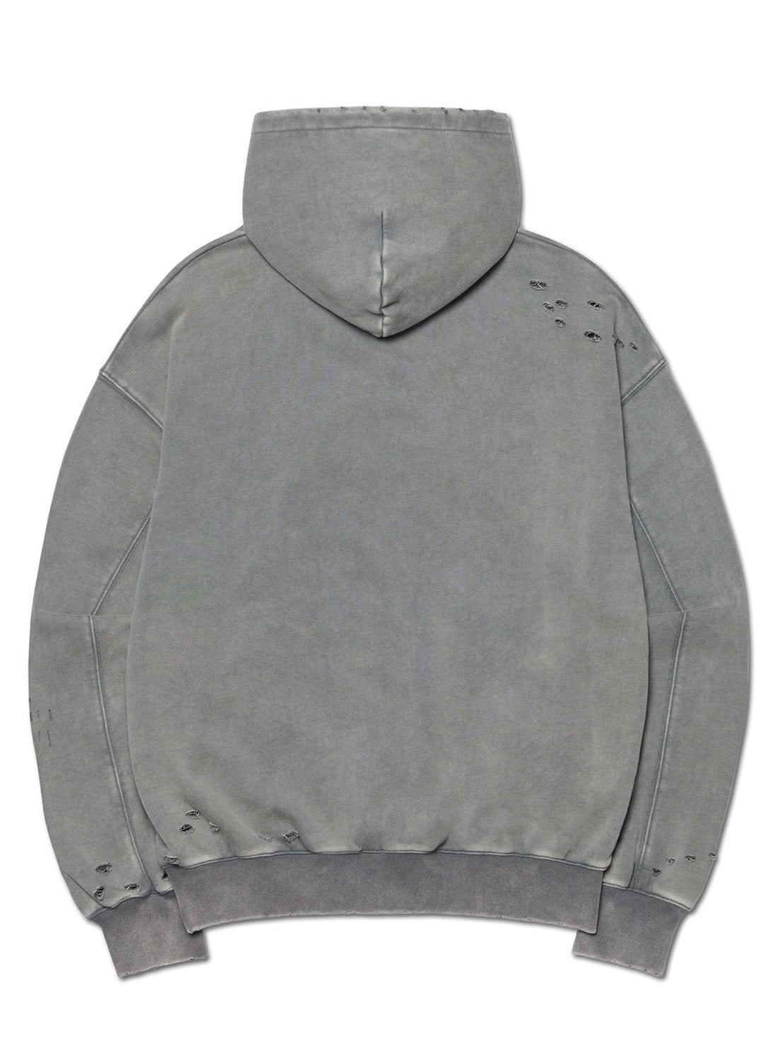 【NOMANUAL】DAMAGED HOODIE