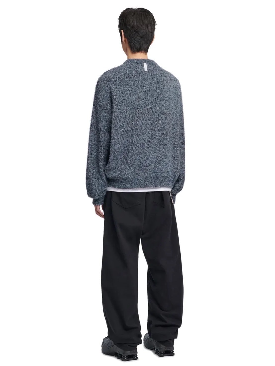 【NOMANUAL】FUZZ HAIRY KNIT