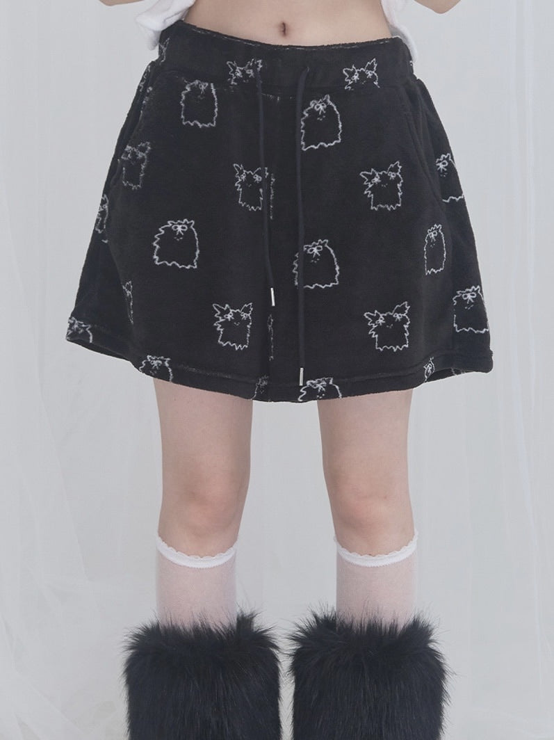 【FANCY X DUSTY】Zzz DUSTY SALON PAJAMA SHORT PANTS / 【ファンシー X ダスティ】Ｚｚｚダスティーサロンパジャマショートパンツ