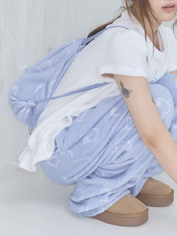 【FANCY X DUSTY】Zzz DUSTY SALON PAJAMA GYM SACK / 【ファンシー X ダスティ】Ｚｚｚダスティーサロンパジャマリュック