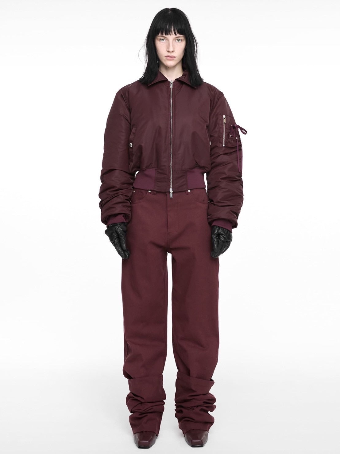 【NACHE】REVERSE COTTON PANTS