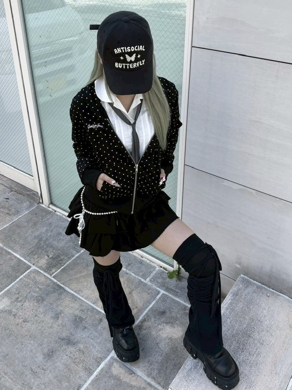 受注制【nmtc +】dot zip up hoodie / 【エヌエムティーシープラス】ドットジップパーカー (2color)