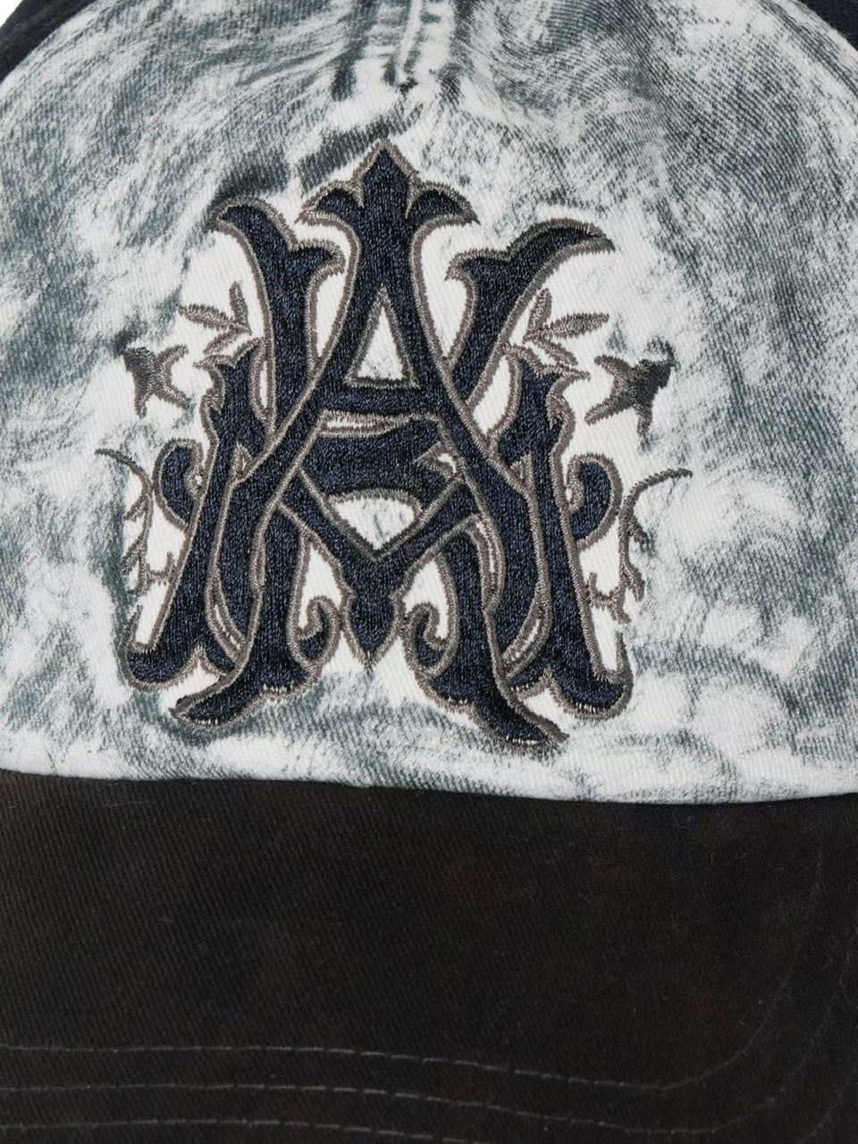 【AAKAM】Contrast Washed Cotton Ball Cap