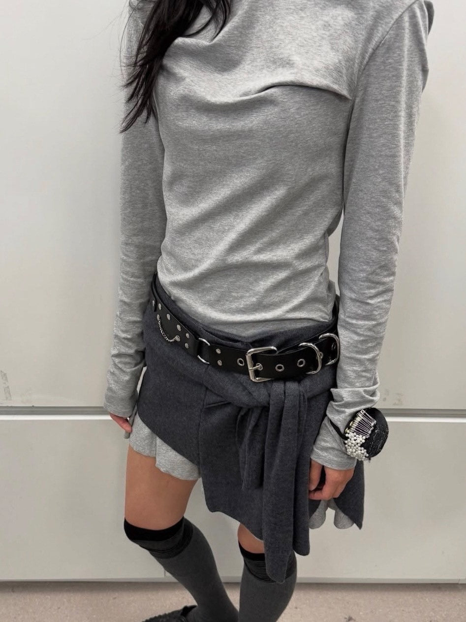 【LCDC】HOODED JERSEY DRESS / 【エルシーディーシー・ティーエム】フードジャージワンピース