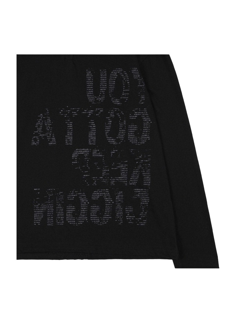 【FANCY CLUB】BACK CROSS OVER FIT COLLAR TEE / 【ファンシークラブ】バッククロスオーバーフィットカラー長袖Ｔシャツ