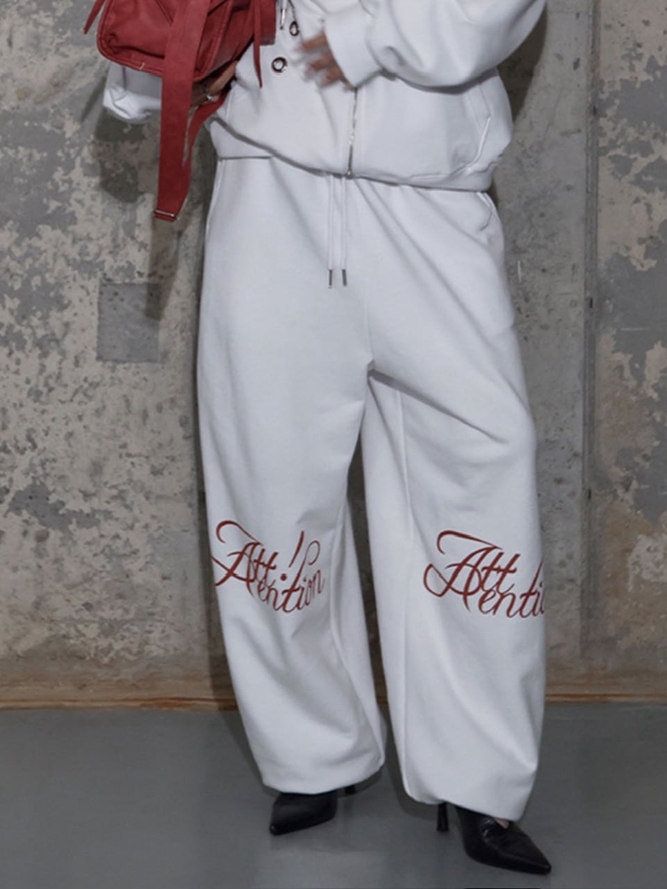 【FANCY CLUB】ATTENTION SWEATPANTS / 【ファンシークラブ】アテンションスウェットパンツ