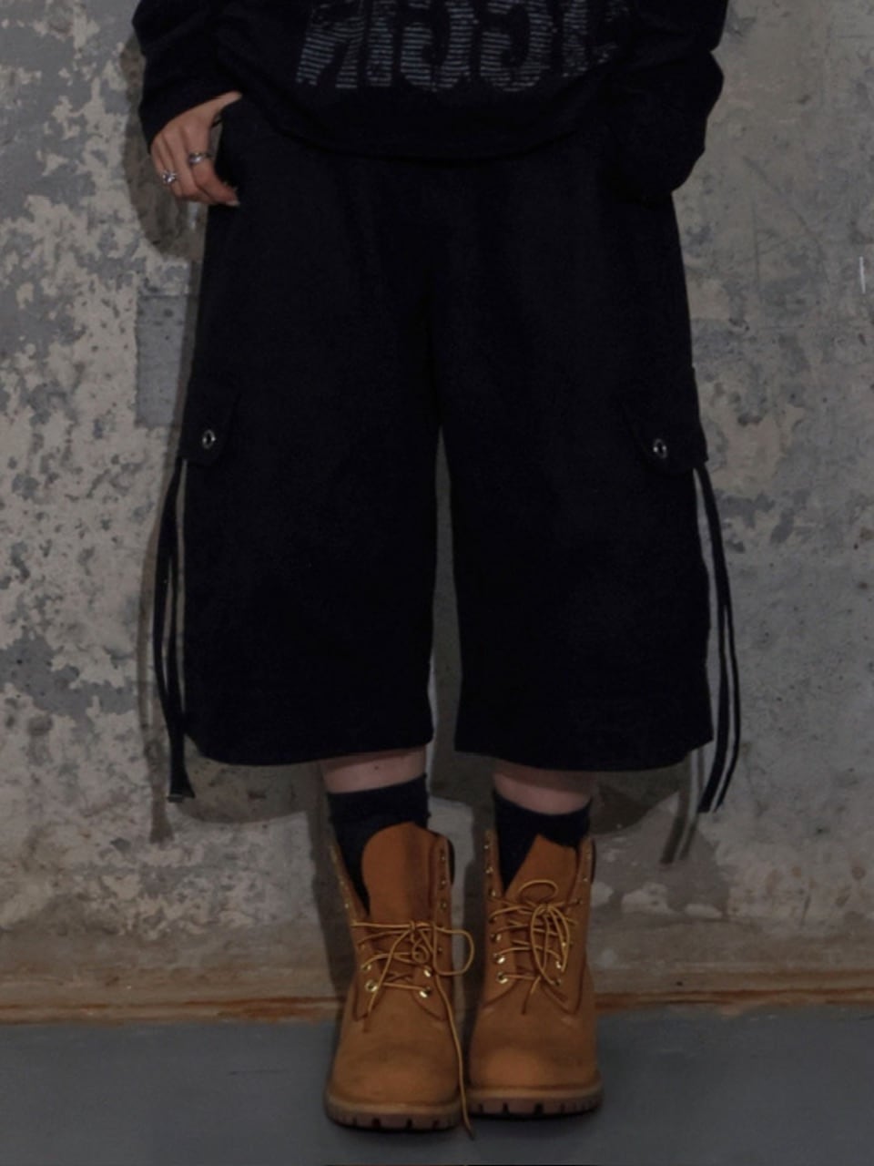 【FANCY CLUB】CROSS POCKET BERMUDA PANTS / 【ファンシークラブ】クロスポケットバミューダパンツ