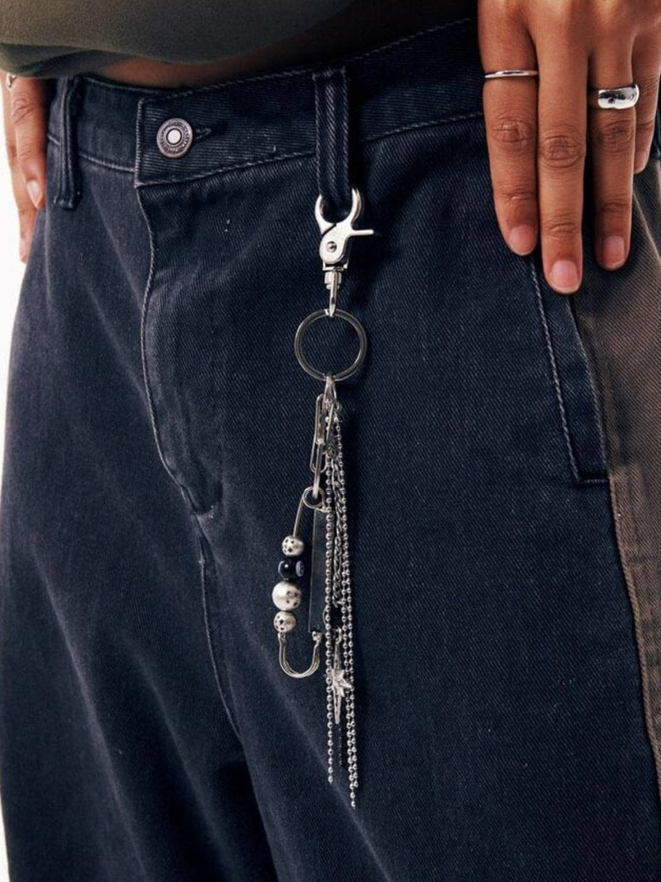 【runningHIGH】RNHI 8 BALL KEY RING / 【ランニングハイ】RNHI 8 ボールキーリング